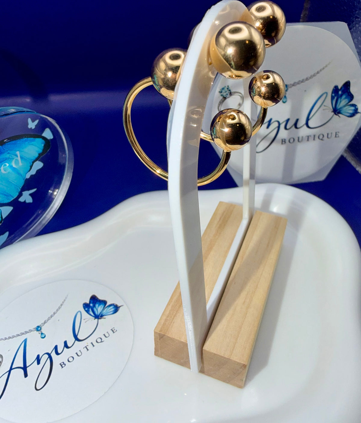 Ball Shaped Earrings