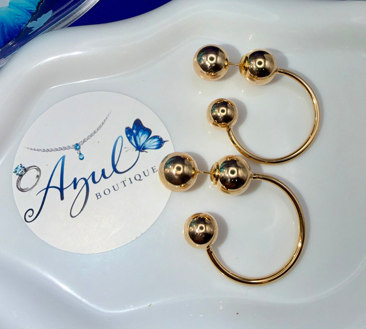Ball Shaped Earrings