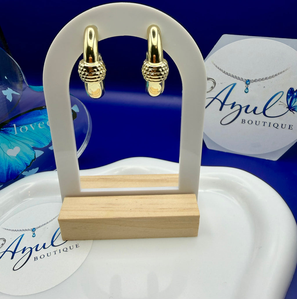Chunky Hoop Earrings