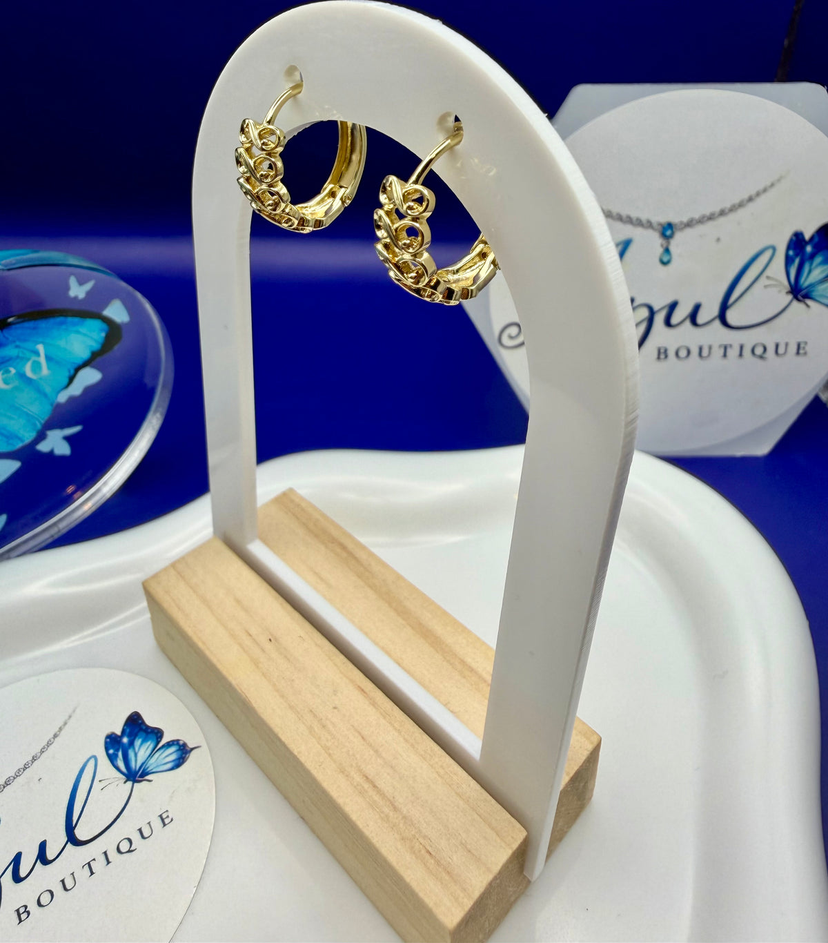Infinity Gold Earrings