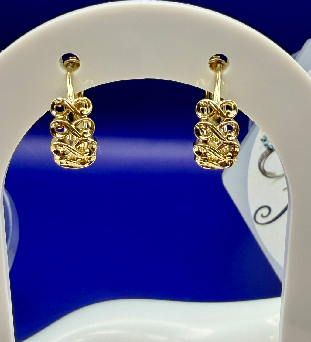 Infinity Gold Earrings