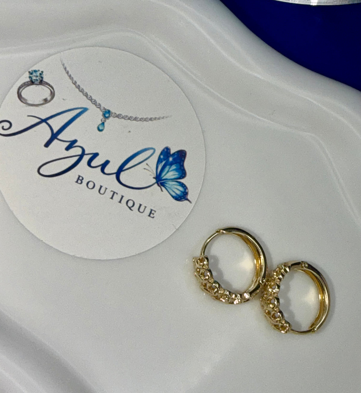 Infinity Gold Earrings