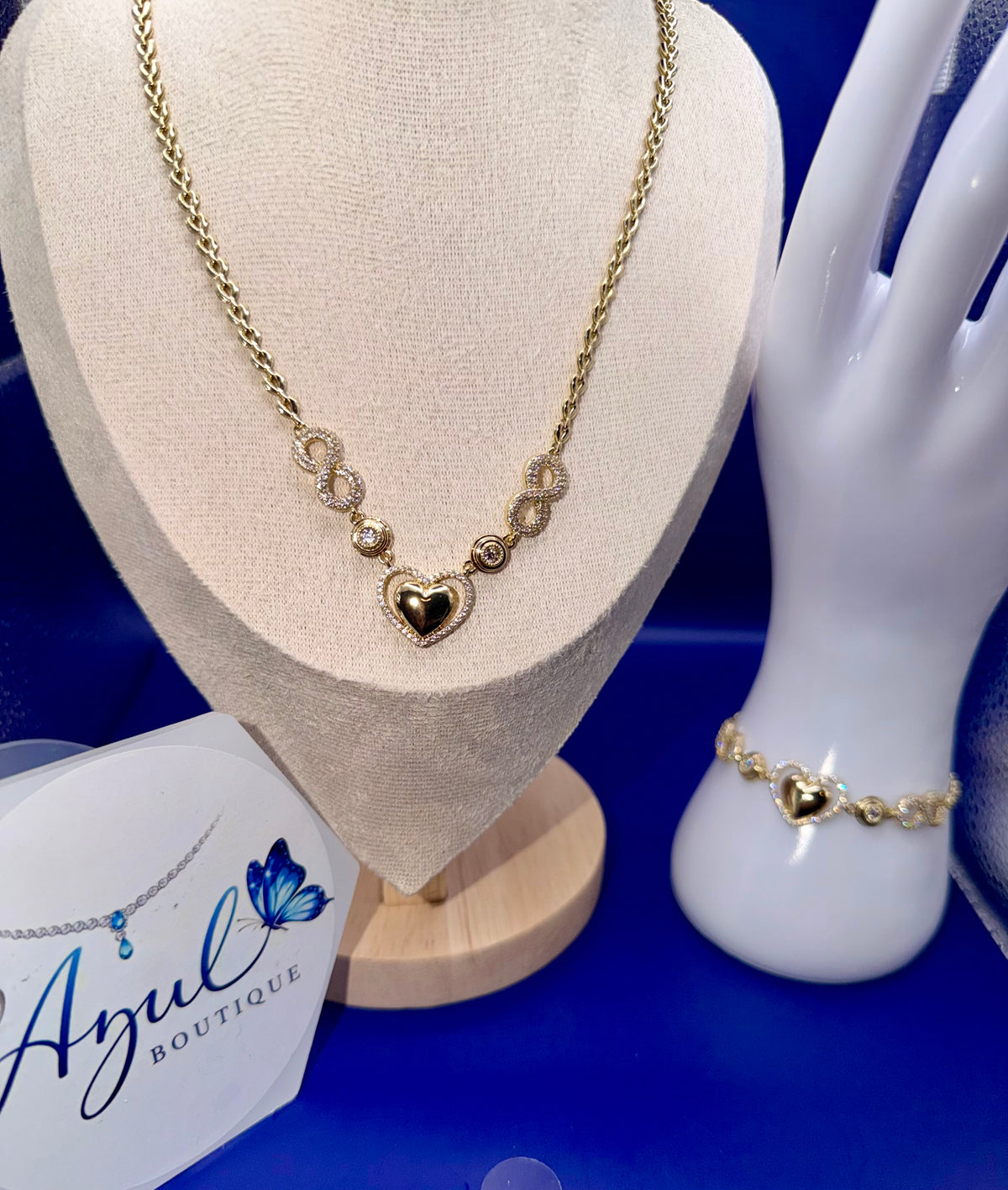 Infinite Love Necklace Set