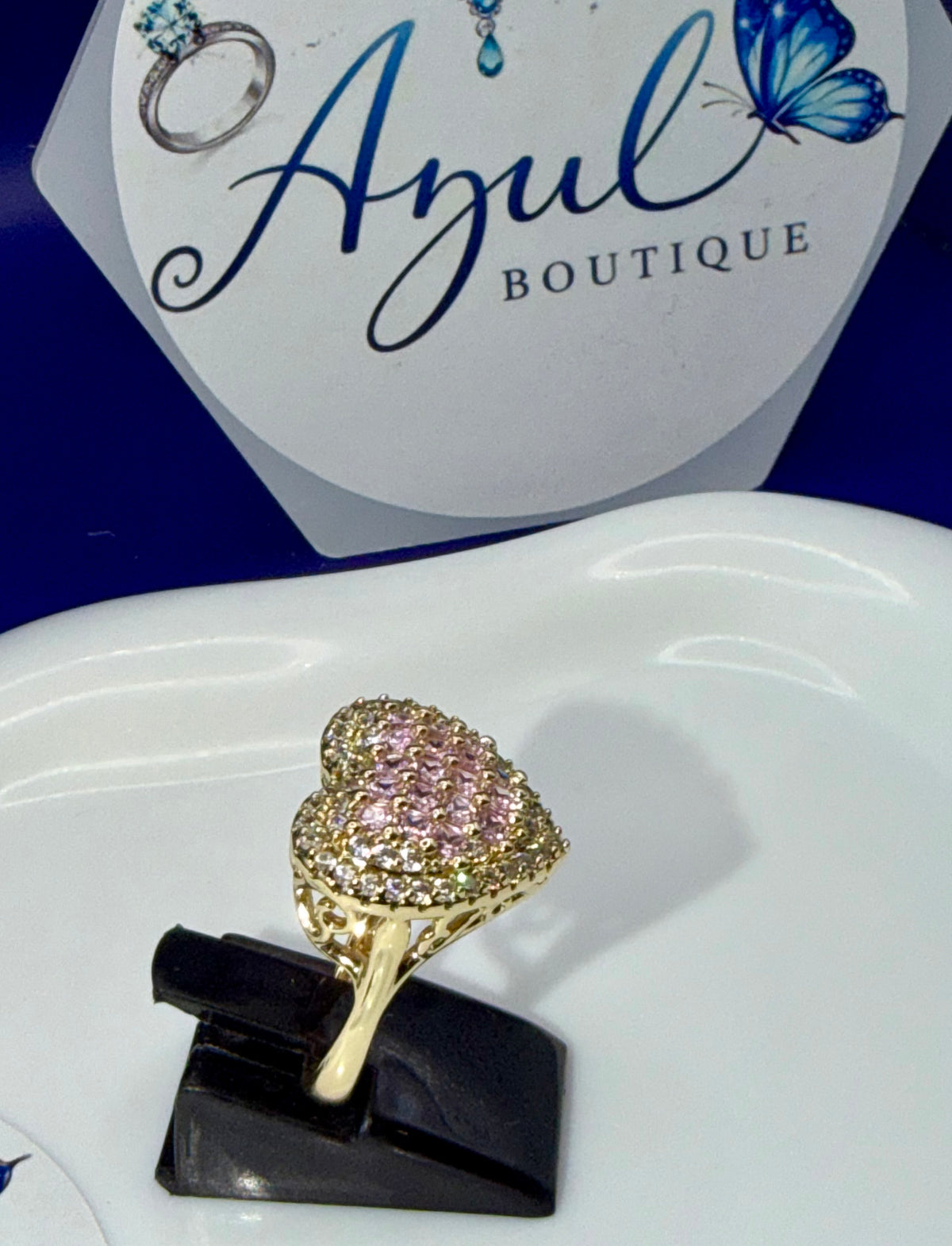 Azul Boutique-Light Pink Heart of Elegance Set