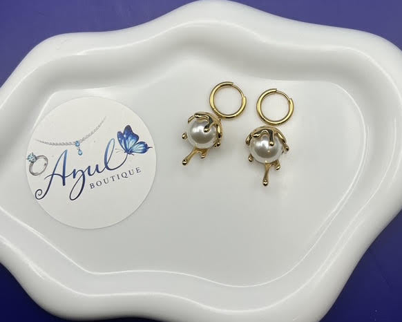 Melting Earrings