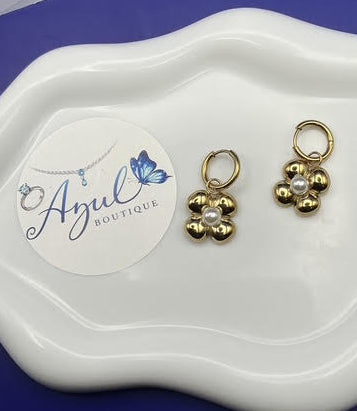 Four Petal Earrings