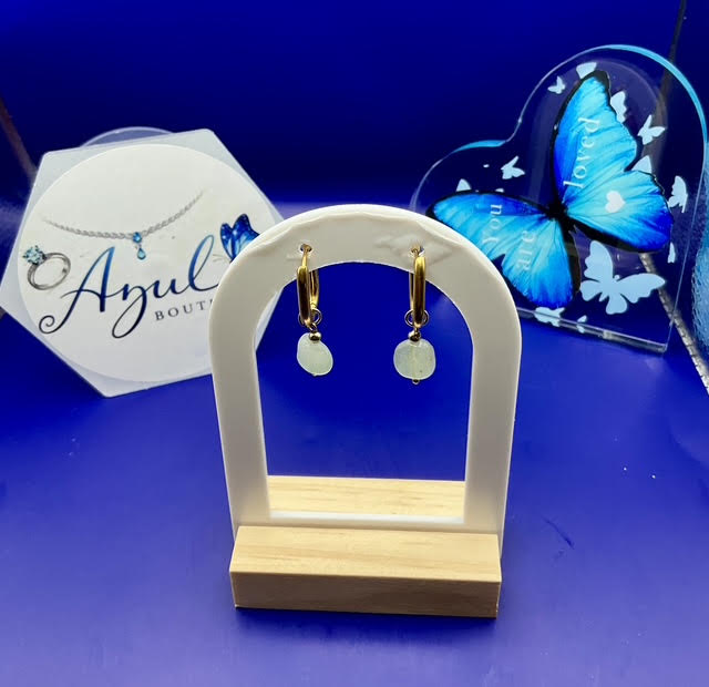 Light Green Earrings