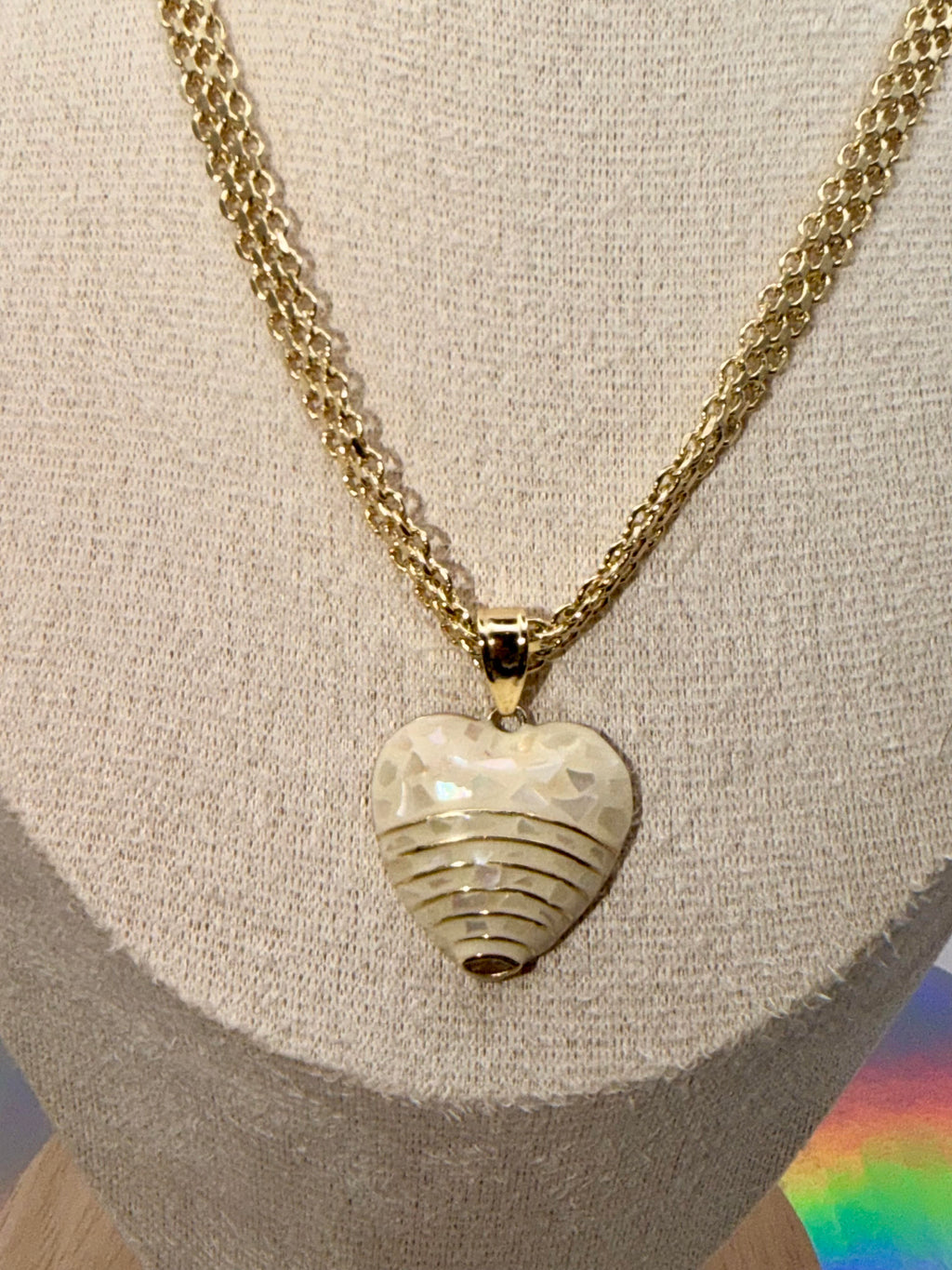 Gorgeous gold plated Heart