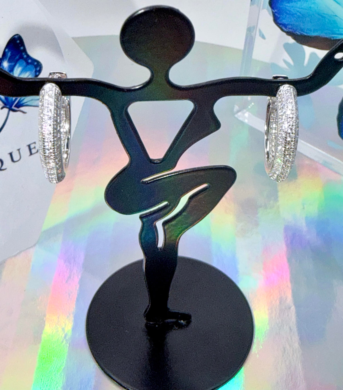 Shiny Hoop earrings