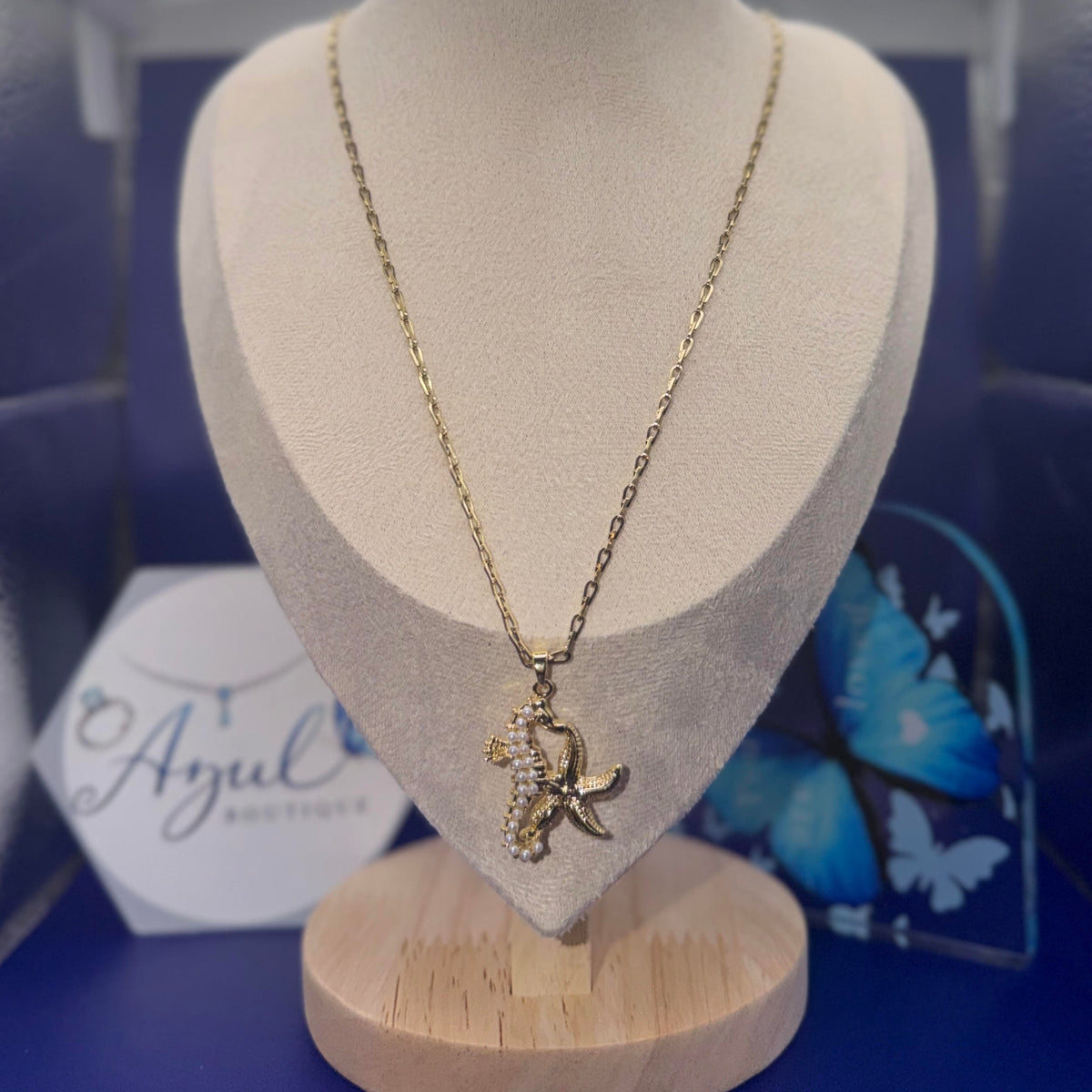Marine Pendant Necklace