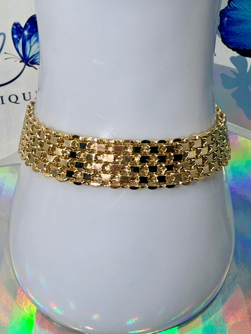 Wide Band Bracelet