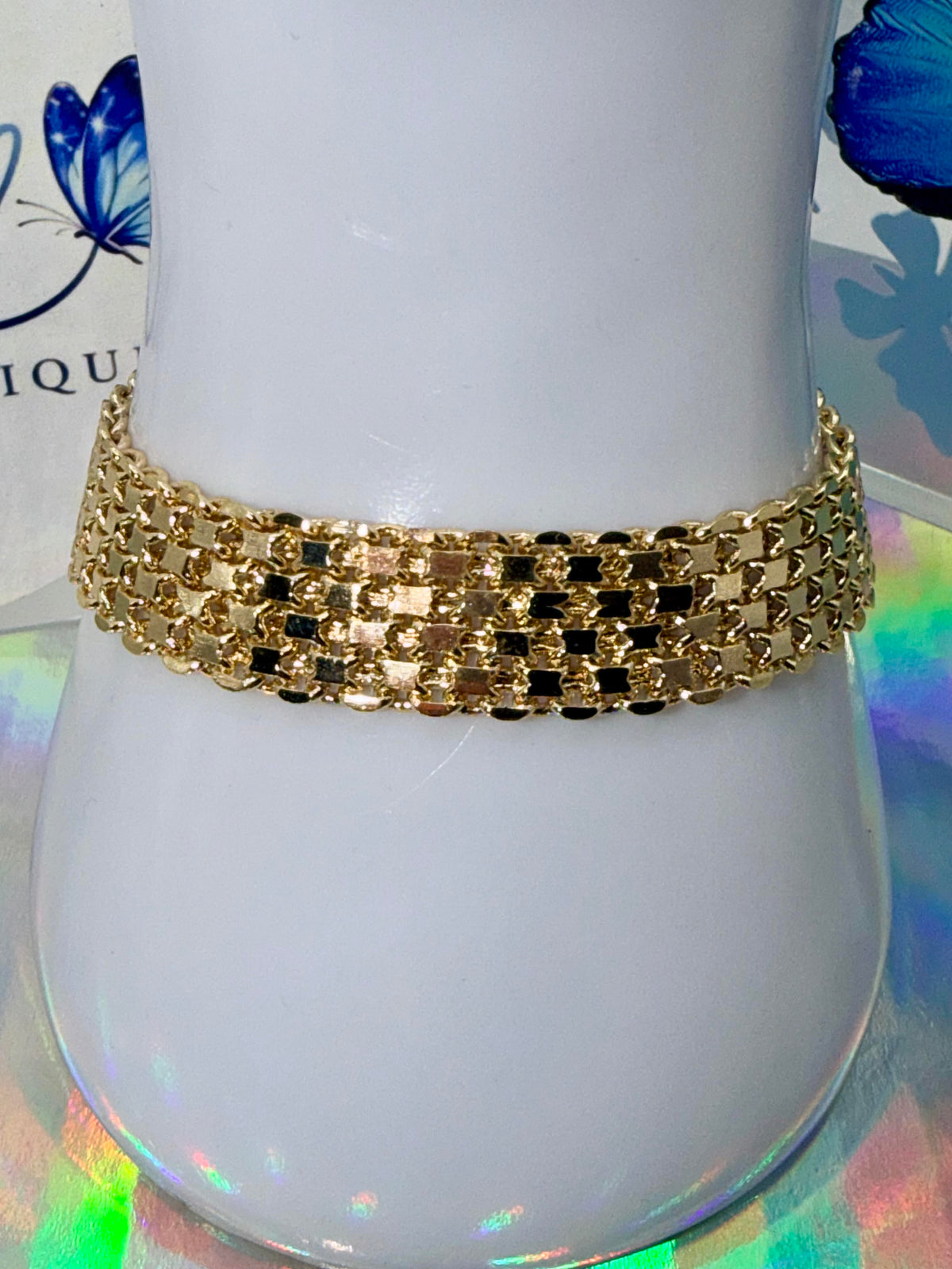 Wide Band Bracelet