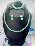 Azul Boutique Exclusive - Natural Jade 3-pieces set