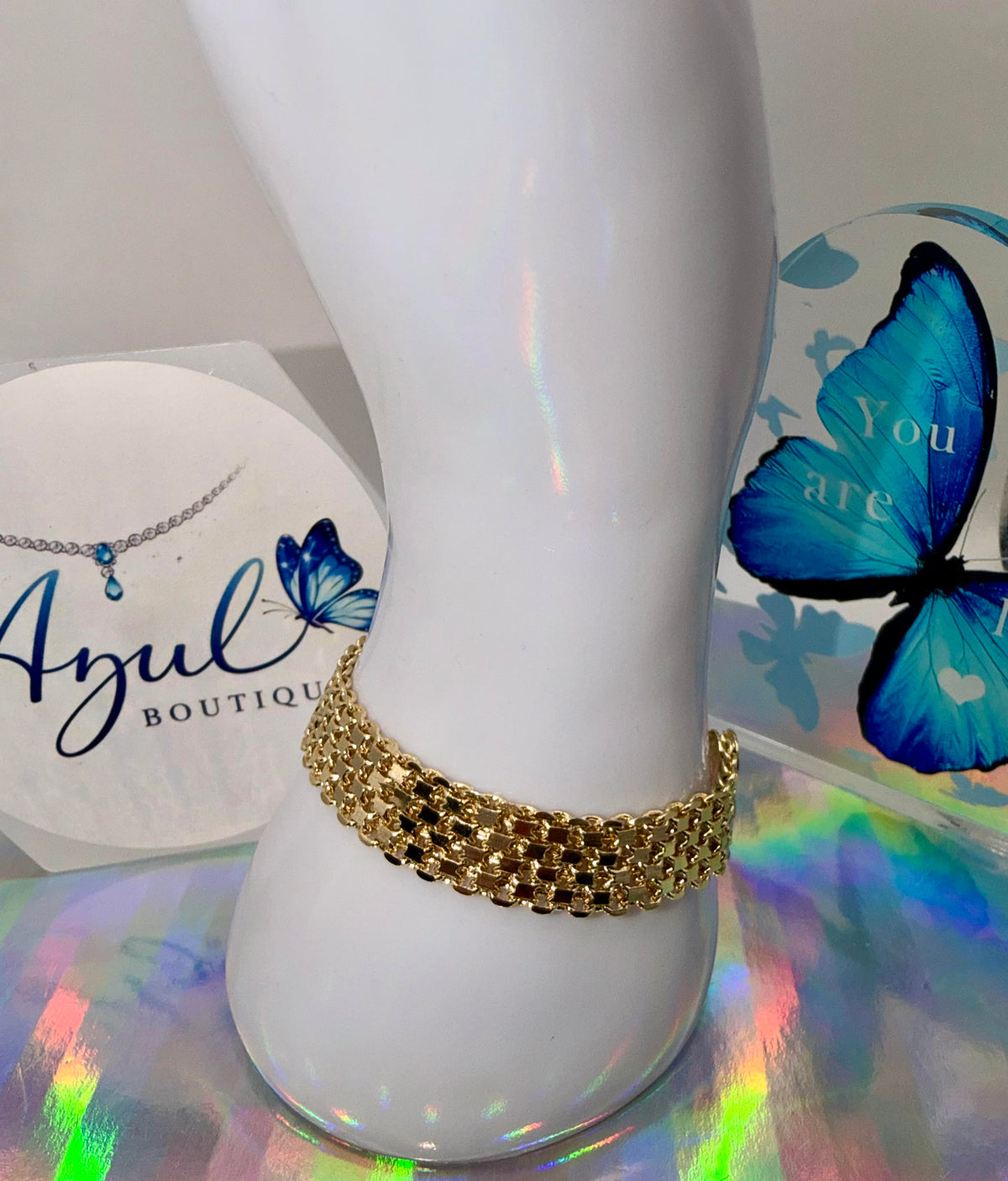Wide Band Bracelet