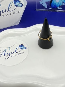 Black Stone Ring