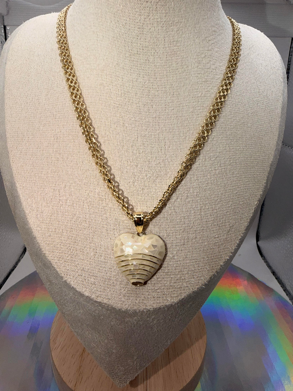 Gorgeous gold plated Heart