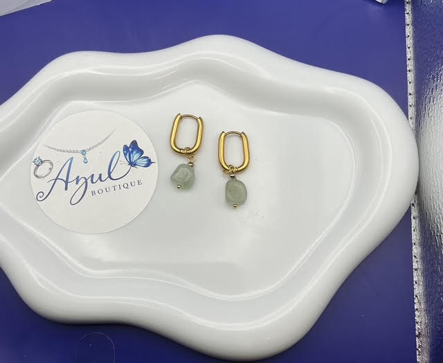 Light Green Earrings