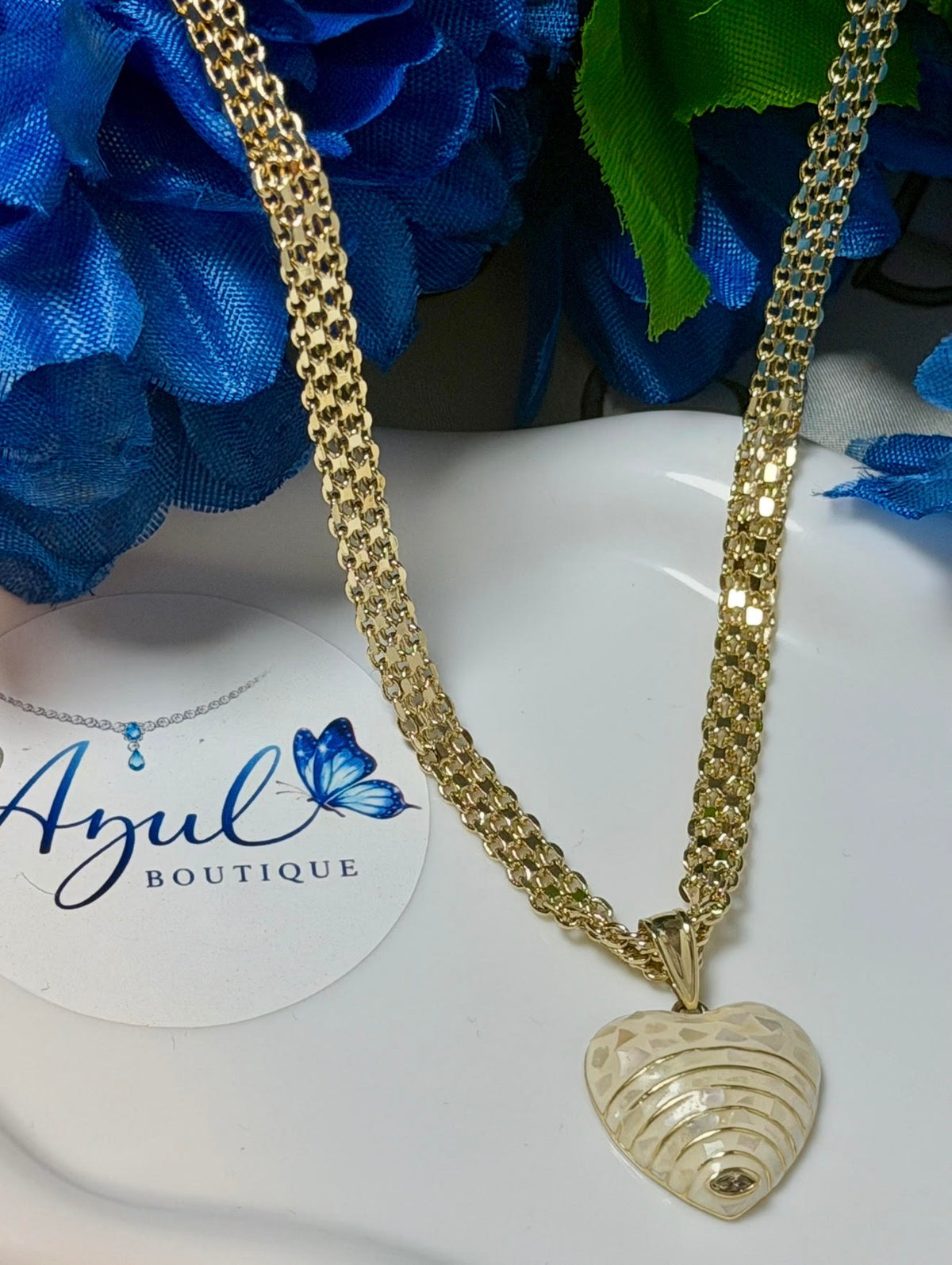 Gorgeous gold plated Heart