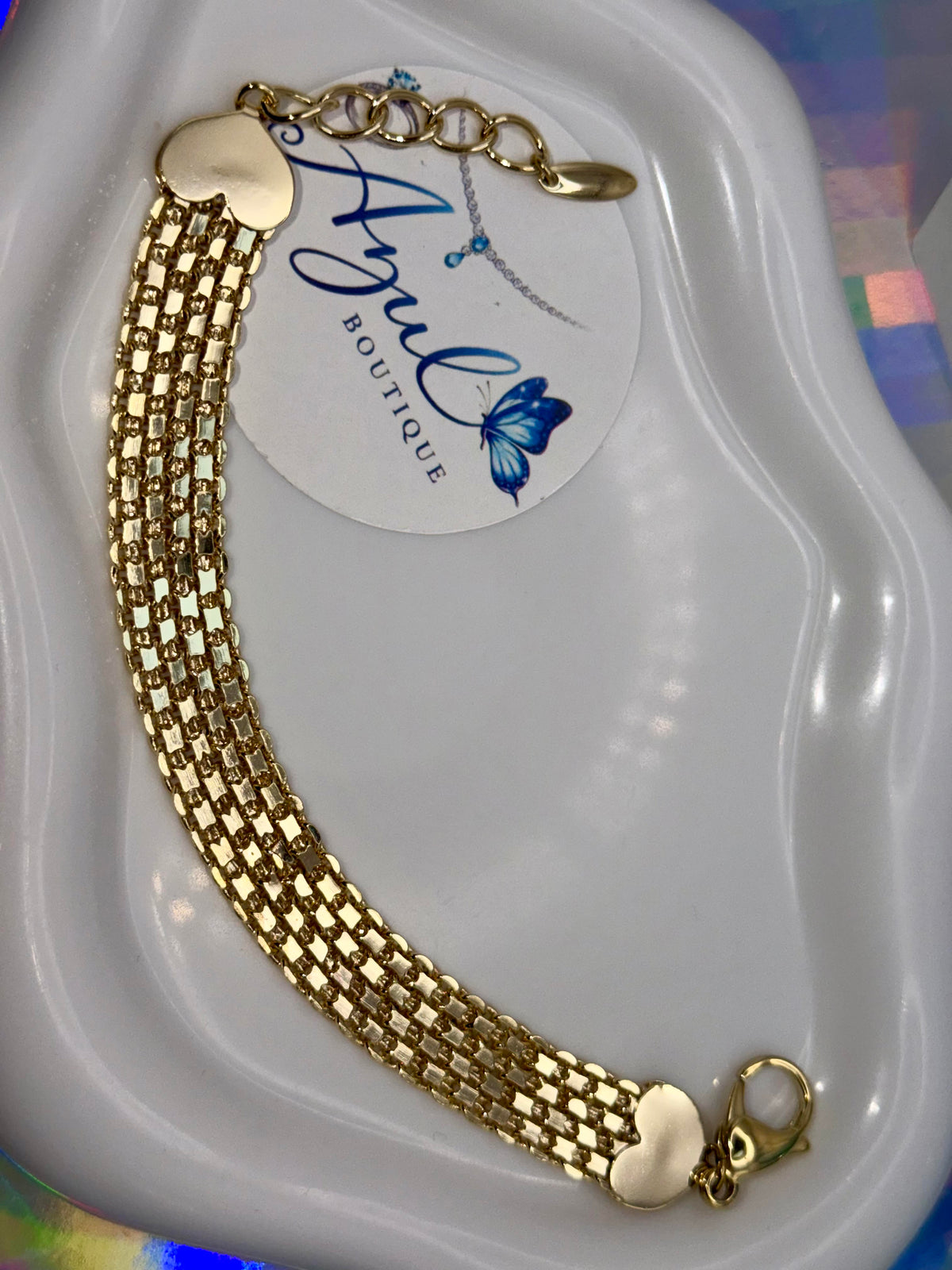 Wide Band Bracelet