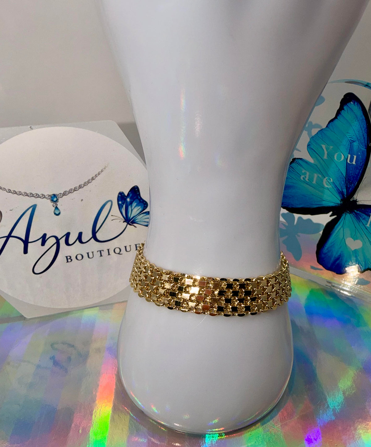 Wide Band Bracelet